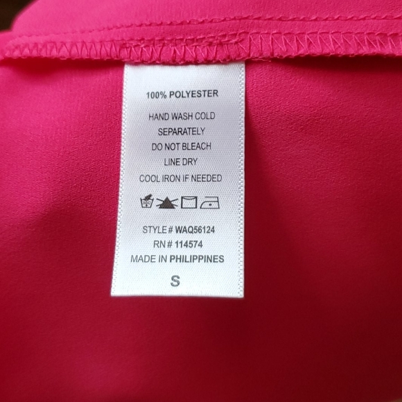 Pleione Sleeveless bright pink top - Picture 4 of 4